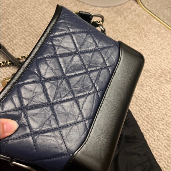 Chanel Gabrielle hobo bag small navy - Picture 3 of 7
